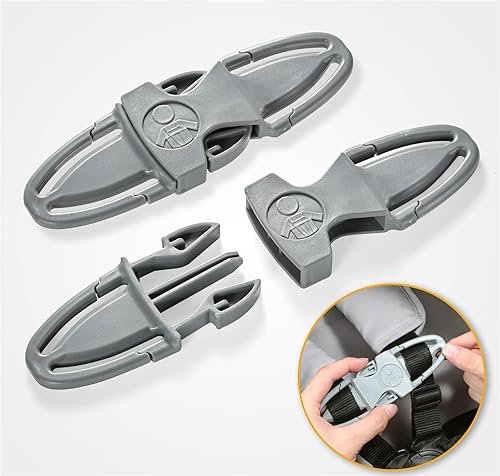 Miniatura 5 de Babyalwin El clip universal para el pecho infantil tiene un diseño antideslizante y es adecuado para su uso en asientos, cochecitos, sillas altas,