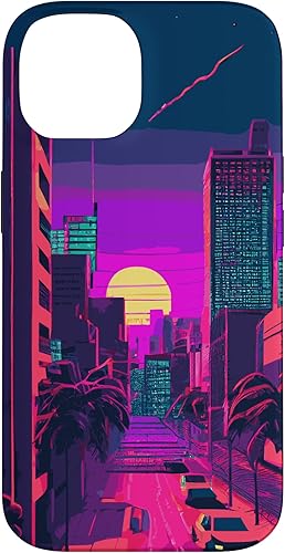 Miniatura 4 de Funda para iPhone 1212 Pro Japanese City Indie Aesthetic Glitch Art 80s 90s Vaporwave