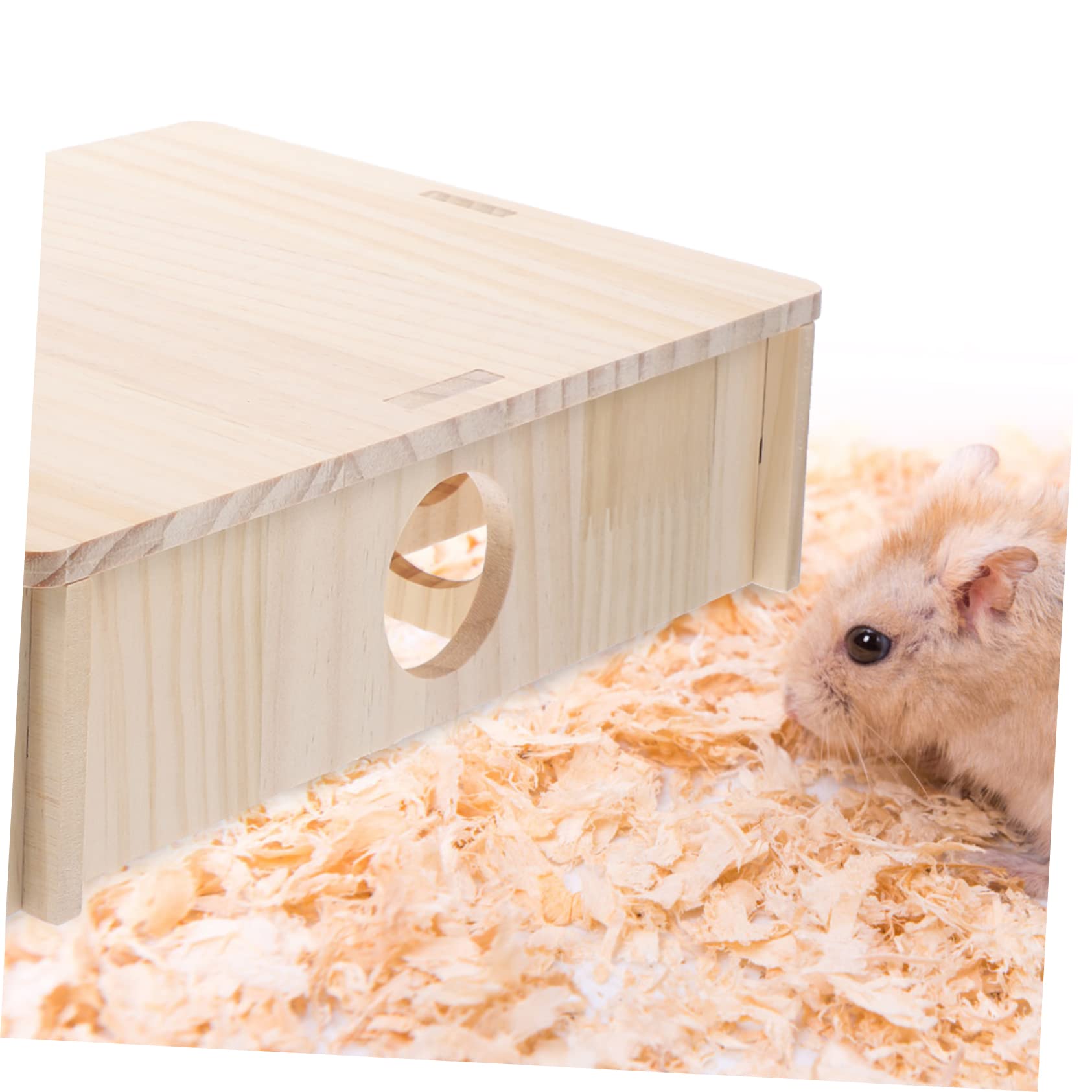 Hamsterspielzeug mit Mehreren Kammern Komfortabler Rückzugsort und Spielplattform Labyrinth zum Spielen und Entdecken für Meerschweinchen und Ratten