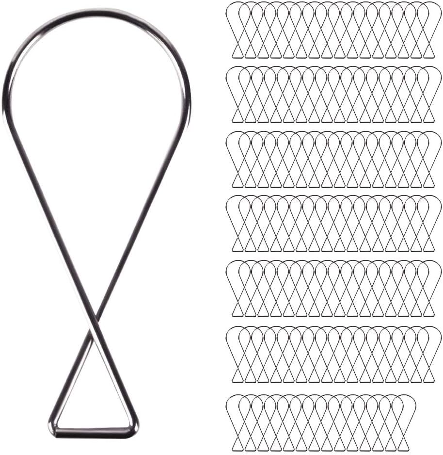 Ceiling Hooks Clips(110 Packed).TBar Squeeze Hangers Clips,Drop