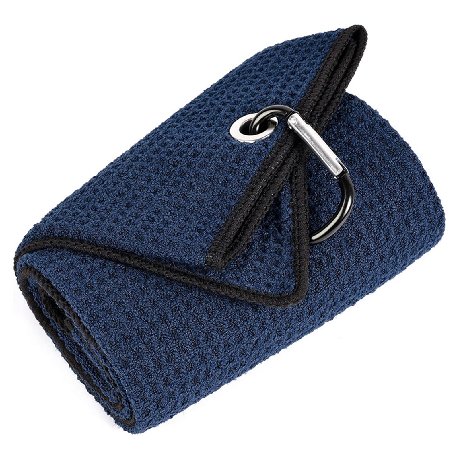 Hsioluted Microfibers Golfs Head Cleans Towel with Buckle Hook Water-Absorption Wipe Cloth Golfs Club Head Wipe Cloth Cleaner Absorbent Cleans
