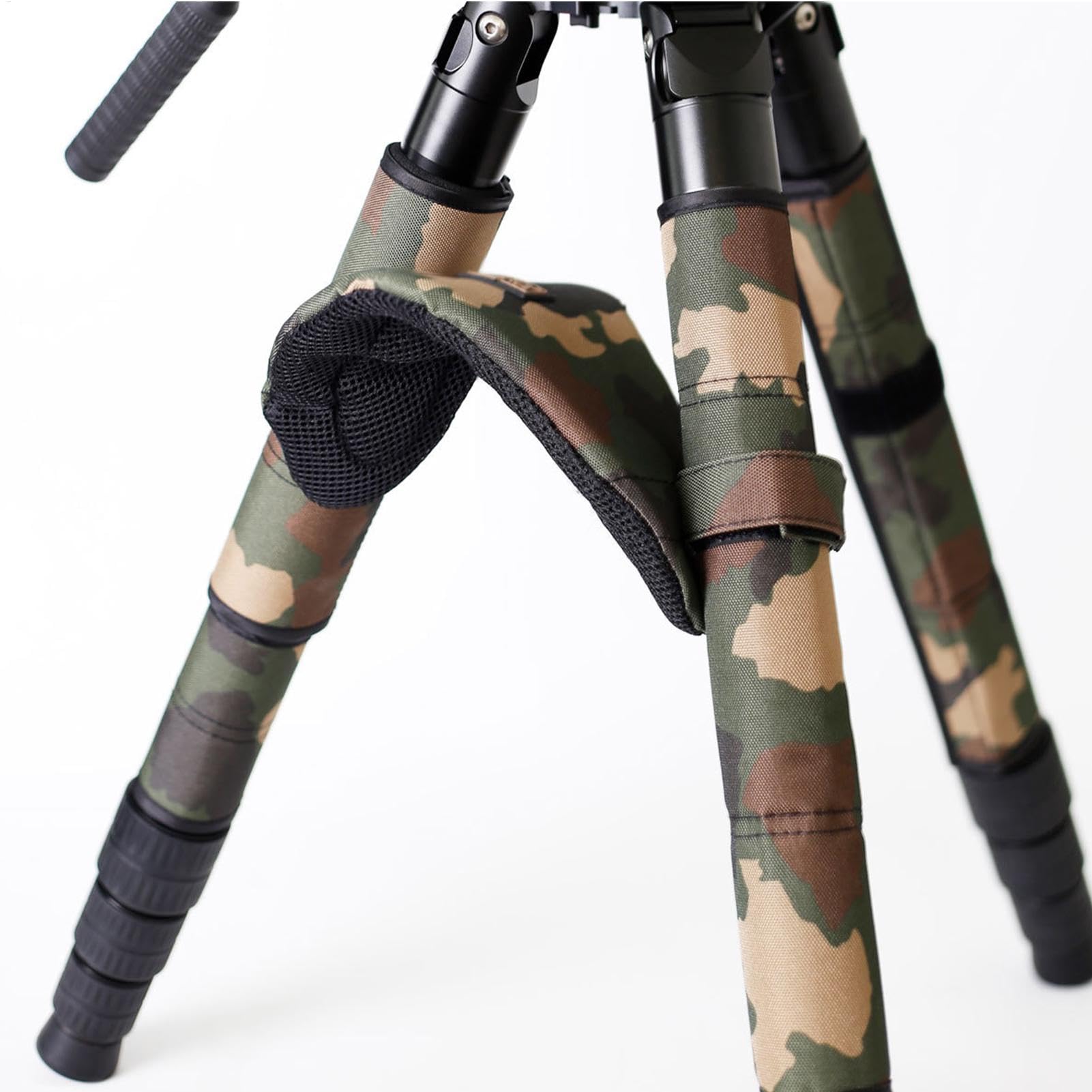 Fundas para patas de trípode, fundas de neopreno para patas de trípode, funda protectora antideslizante para patas de trípode, cubierta protectora de hombro para trípode, protectores duraderos para