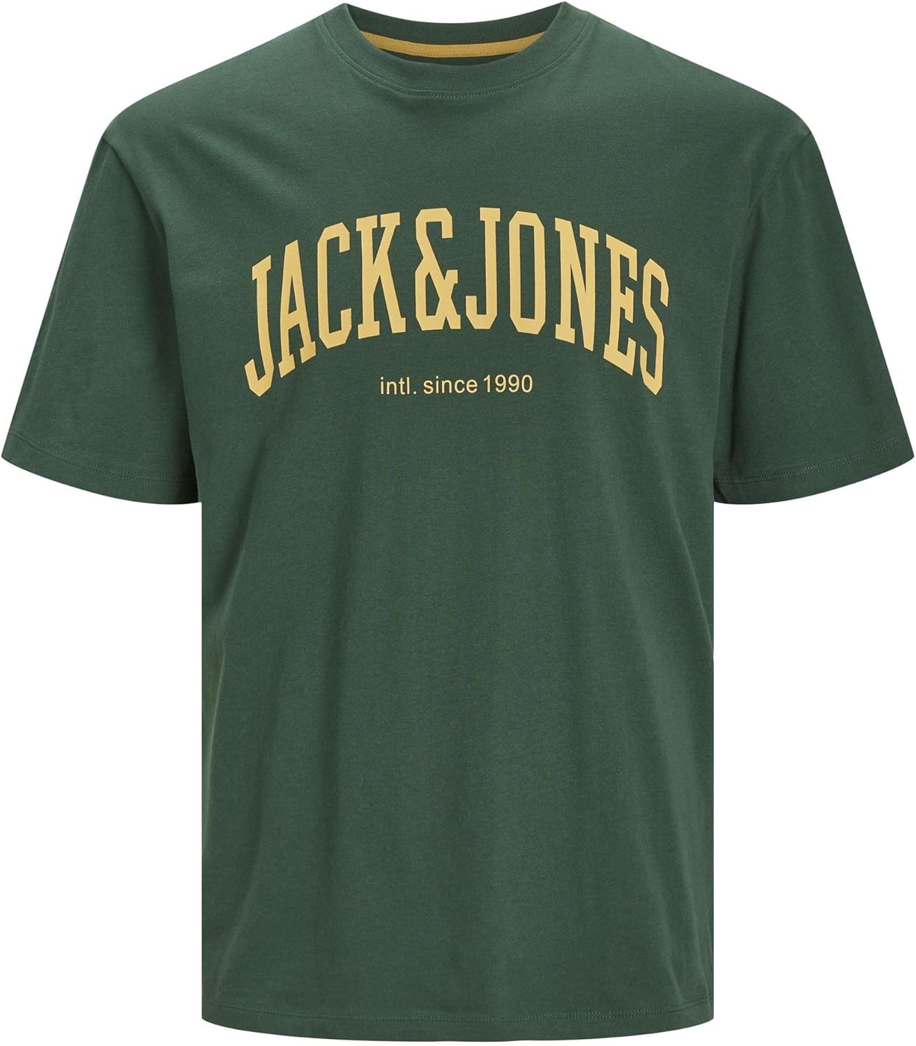 Jack & Jones Jjejosh Tee SS Crew Neck Noos Camiseta, Gris Oscuro, S Para Hombre