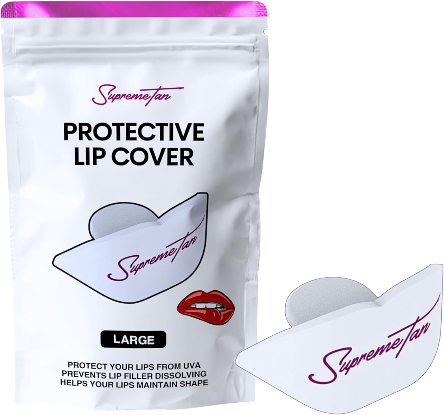 Zonnebank beschermende lip cover | Lip Guard | Bescherm vuller tegen UV-stralen (groot) Zonnebank beschermende lip cover | Lip Guard | Bescherm vuller tegen UV-stralen (groot)