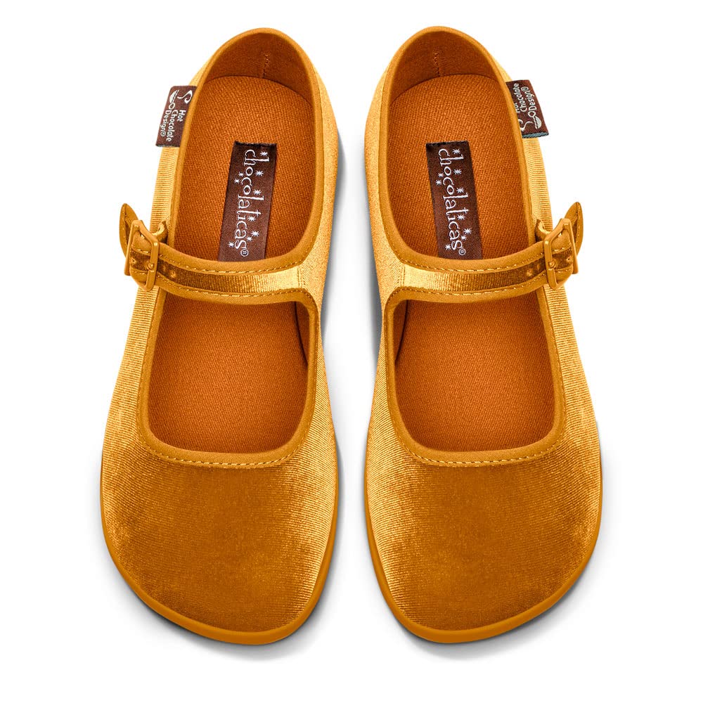 Hot Chocolate Design Chocolaticas Funky Canvas Women's Mary Jane Flat Shoes — view 46