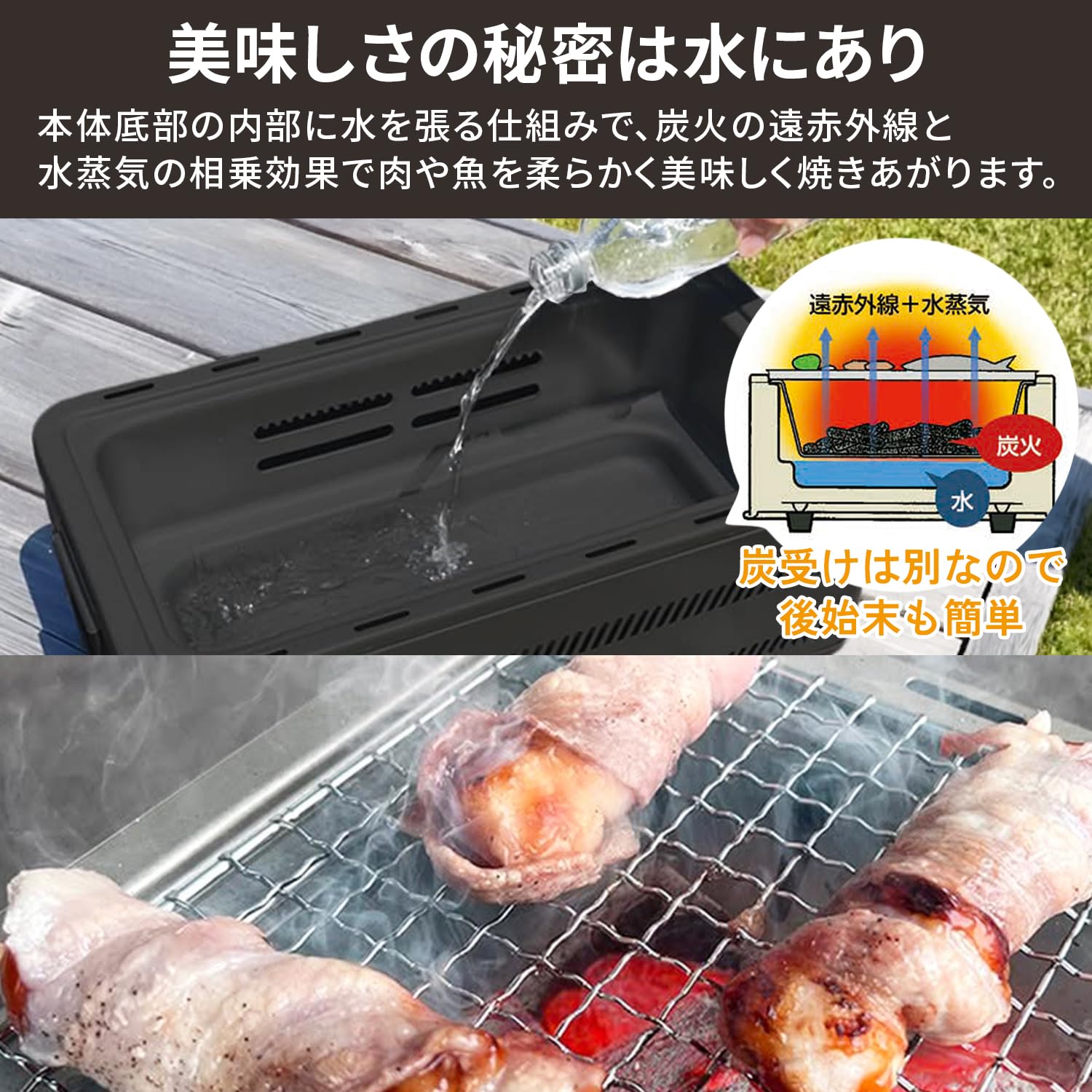 Amazon | ホンマ製作所 SunField バーベキューコンロ炭焼きグルメ M
