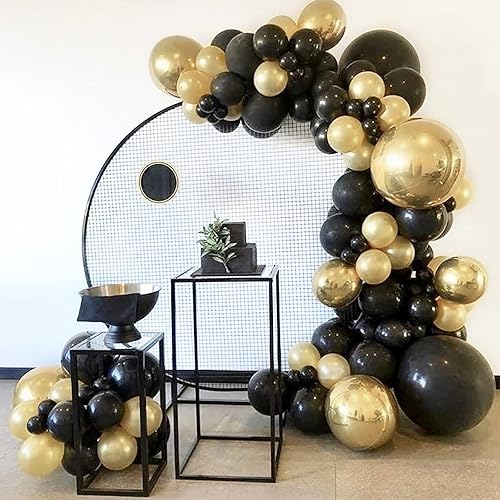 Miniatura 4 de Globos negros de diferentes tamaños de 5 pulgadas, 10 pulgadas, 18 pulgadas, para doble cosa, globos de color rosa polvoriento para Halloween,