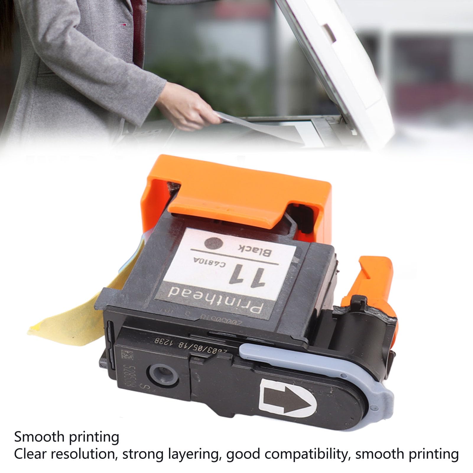 Atyhao Imprimante Accessoire de Tête d'impression, Tête de Remplacement pour Designjet 100 110 111 500 510 800 813 850, Légère, Résistante à la Rouille, Inaltérable et