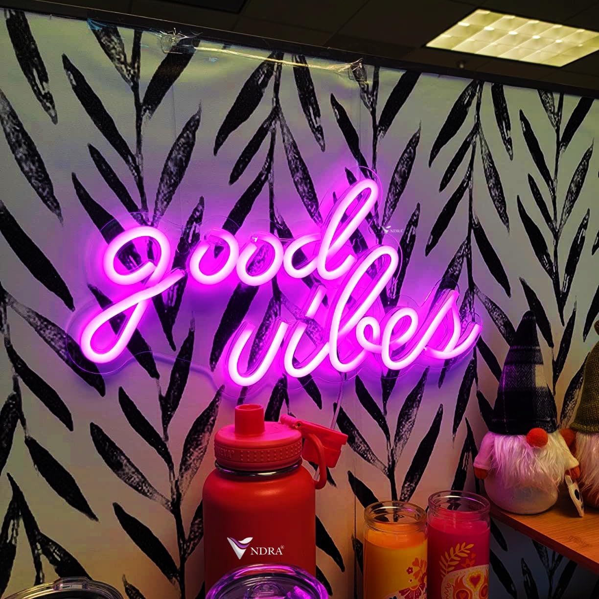 See full amazon price history chart for VNDRA® Good Vibes Neon Sign, LED Neon Signs Neon Light for Wall Decor Bedroom Birthday Party Wedding Bar Pub Club Hotel led Light neonsign (L-30.5 and B-16) CM (Pink) VNDRA® Good Vibes Neon Sign, LED Neon Signs Neon Light for Wall Decor Bedroom Birthday Party Wedding Bar Pub Club Hotel led Light neonsign (L-30.5 and B-16) CM (Pink) (B0C39V69RL) Amazon Price History, Amazon Price Tracker