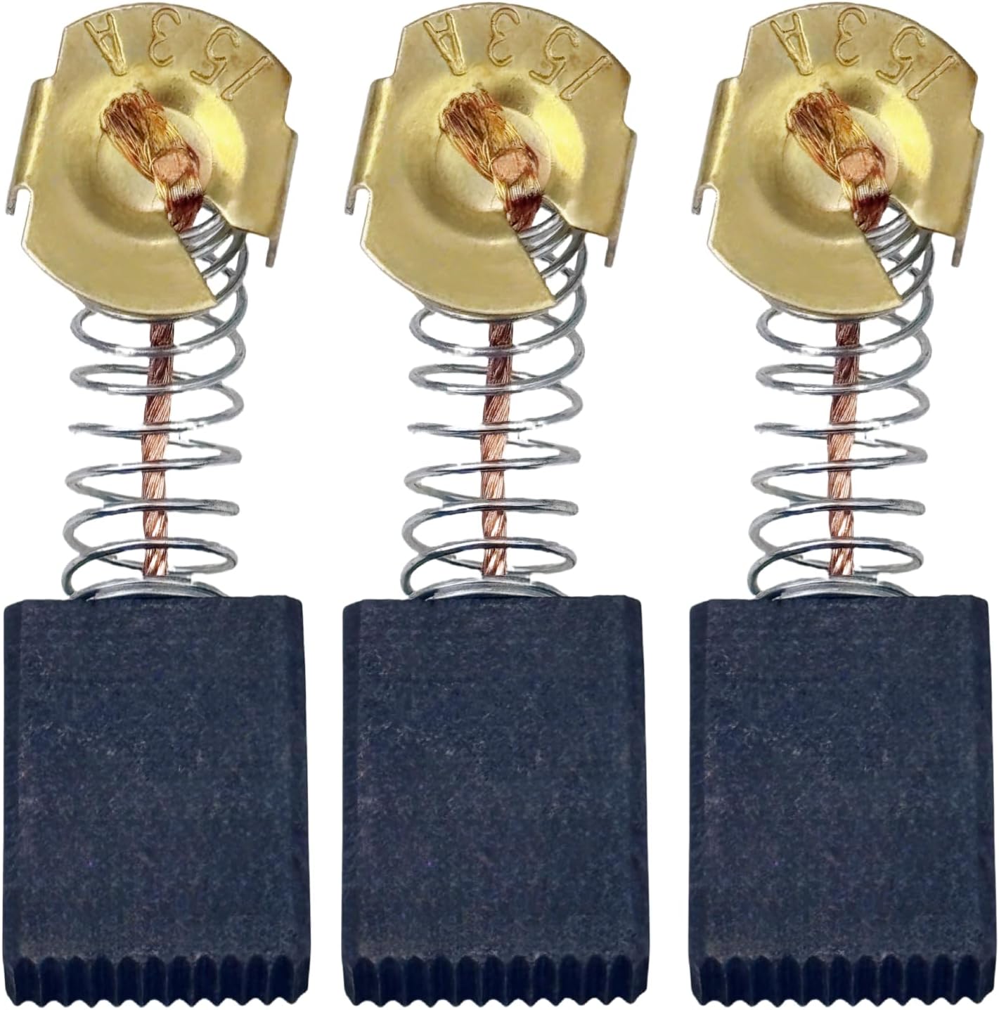 6 Pack CB154/CB153 Carbon Brushes Replacement Part For Makit* CB-154 CB-155 CB-157 CB-161 CB-163 194986-9 181048-2 181047-4 957805410 Power Tools Carbon Brushes