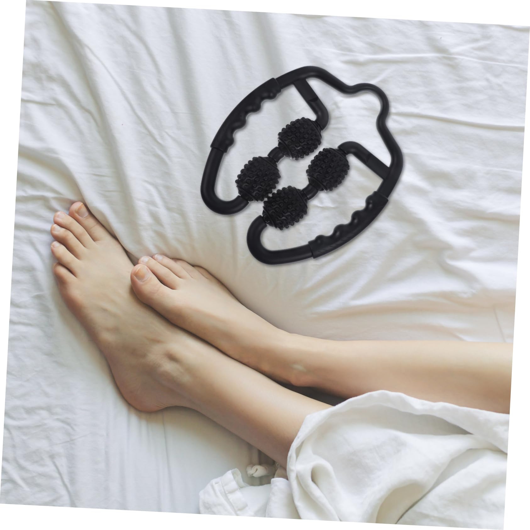 UKCOCO Massaggiatore Rotante Rilassante Muscolare in Materiale Delicato, Bastone Da Massaggio Per Fitness Gambe e Braccia, Supporto Per Sollievo Muscolare Quotidiano a Casa