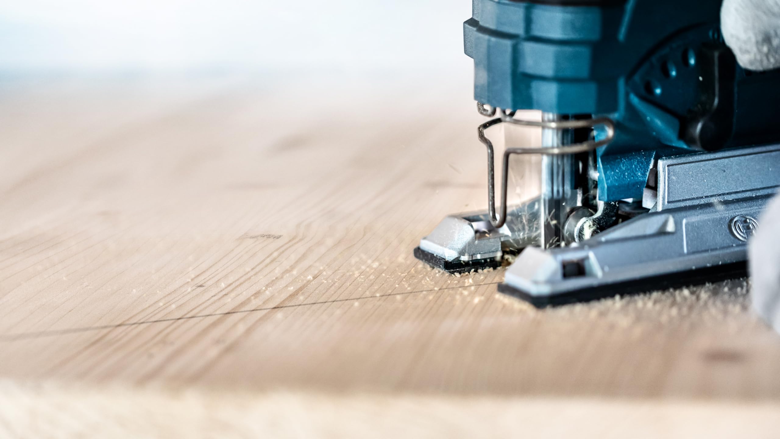 Bosch Professional 100x Lames de scie sauteuse Expert 'Wood 2-Side Clean' T 308 B (pour Contreplaqué, Panneau d'ameublement en bois massif, Longueur 117 mm, Accessoire Scie sauteuse)