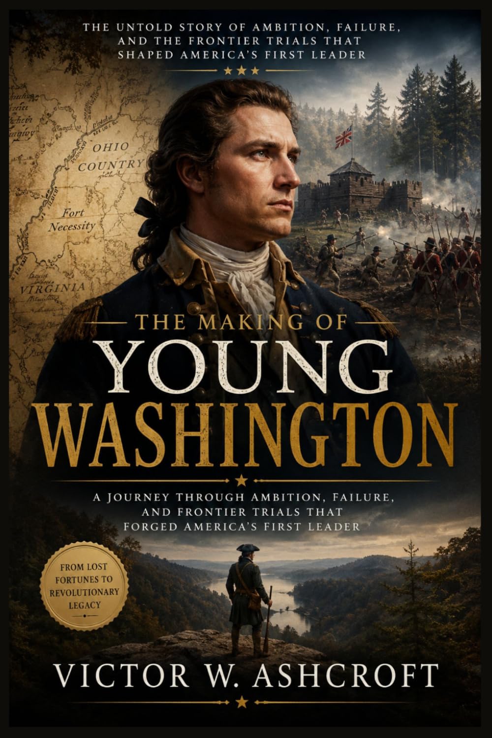 THE MAKING OF YOUNG WASHINGTON: A Journey Through Ambition, Failure, and Frontier Trials That Forged America’s First Leader