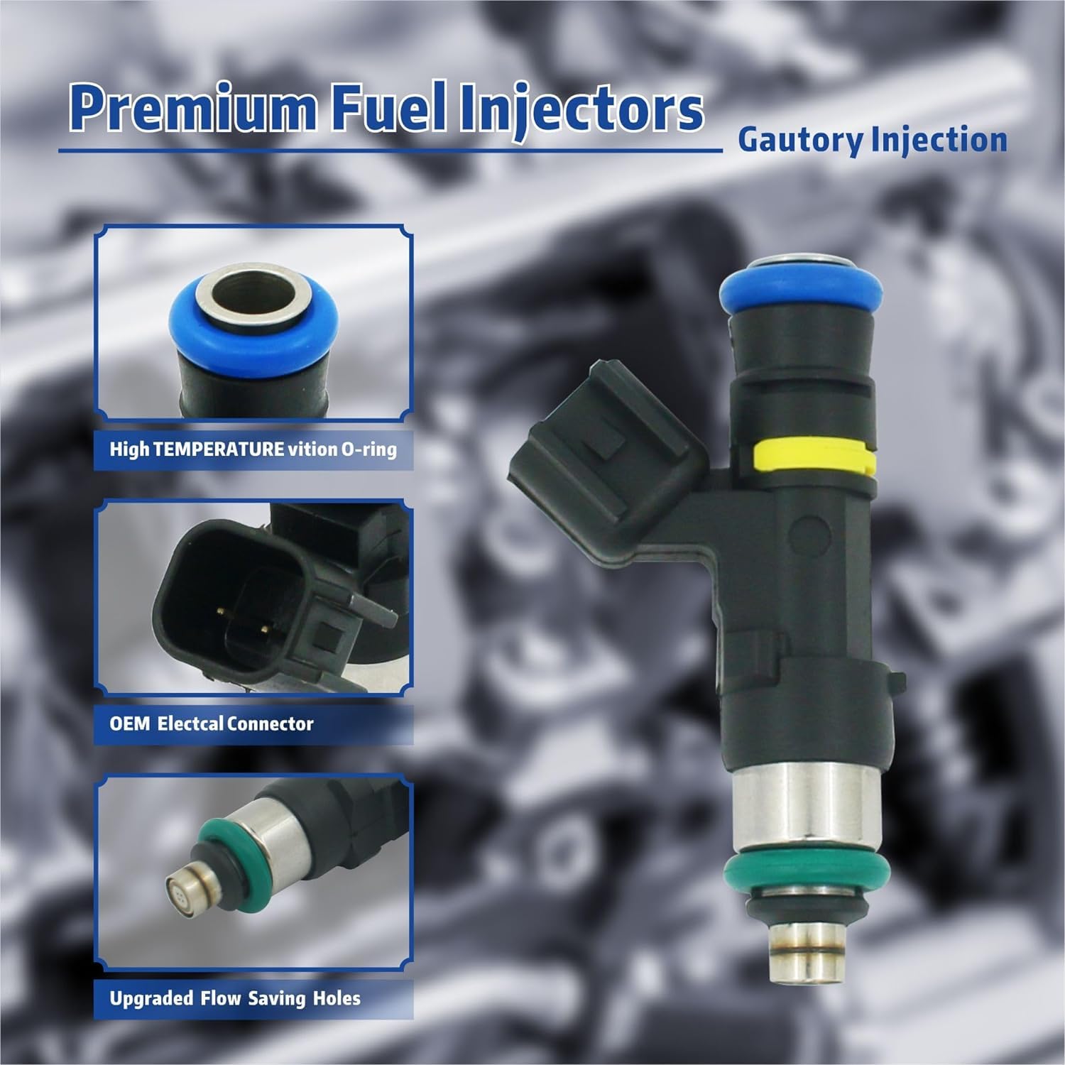 2 Faisceaux D'injecteur Carburant Pour Polaris Ranger/RZR 800 - Longueur 24 Pouces, Référence 1204318/1204319