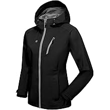 Women&rsquo;s Waterproof Rain Jacket Lightweight Outdoor Windbreaker Rain Coat Shell for Hiking, Travel