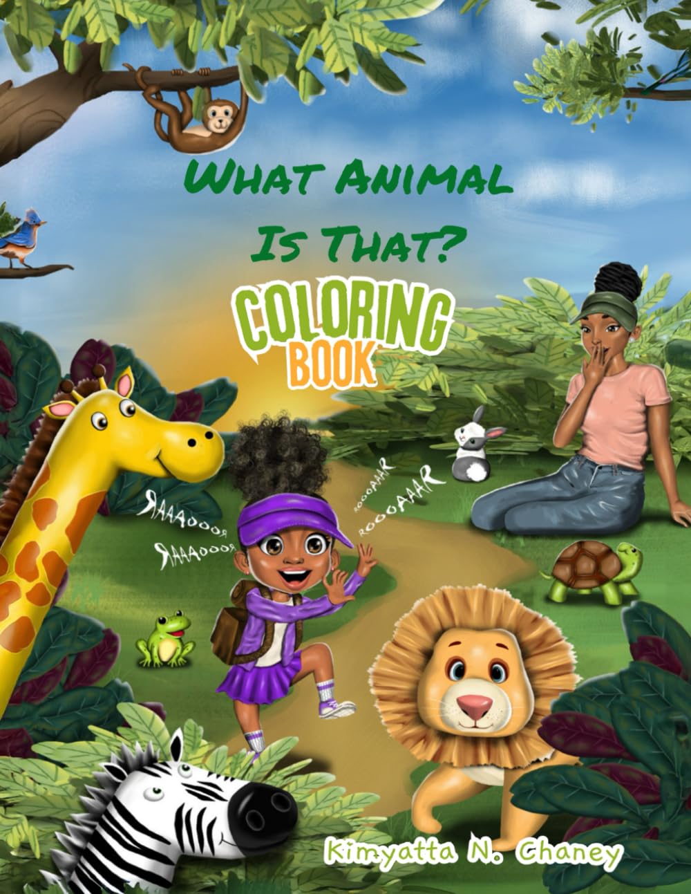 What Animal Is That?: Coloring Book (Color with Indigo! Calming illustrations that spark love, joy & creativity. Perfect for Stress Relief for all