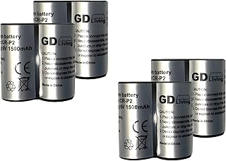 4 Pack of 'GD Living' CR-P2 Lithium Battery (Non-Rechargeable)