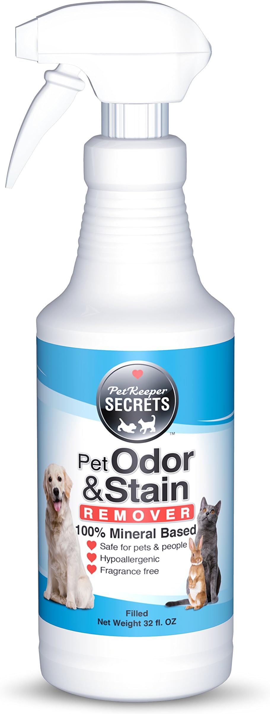 Pet odor and stain remover 32oz bottle