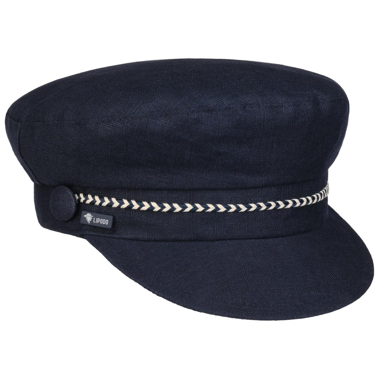 Lipodo CHAPEAUSHOP Casquette Marin Unicolore Fabrique en Italie Femme Printemps Ete