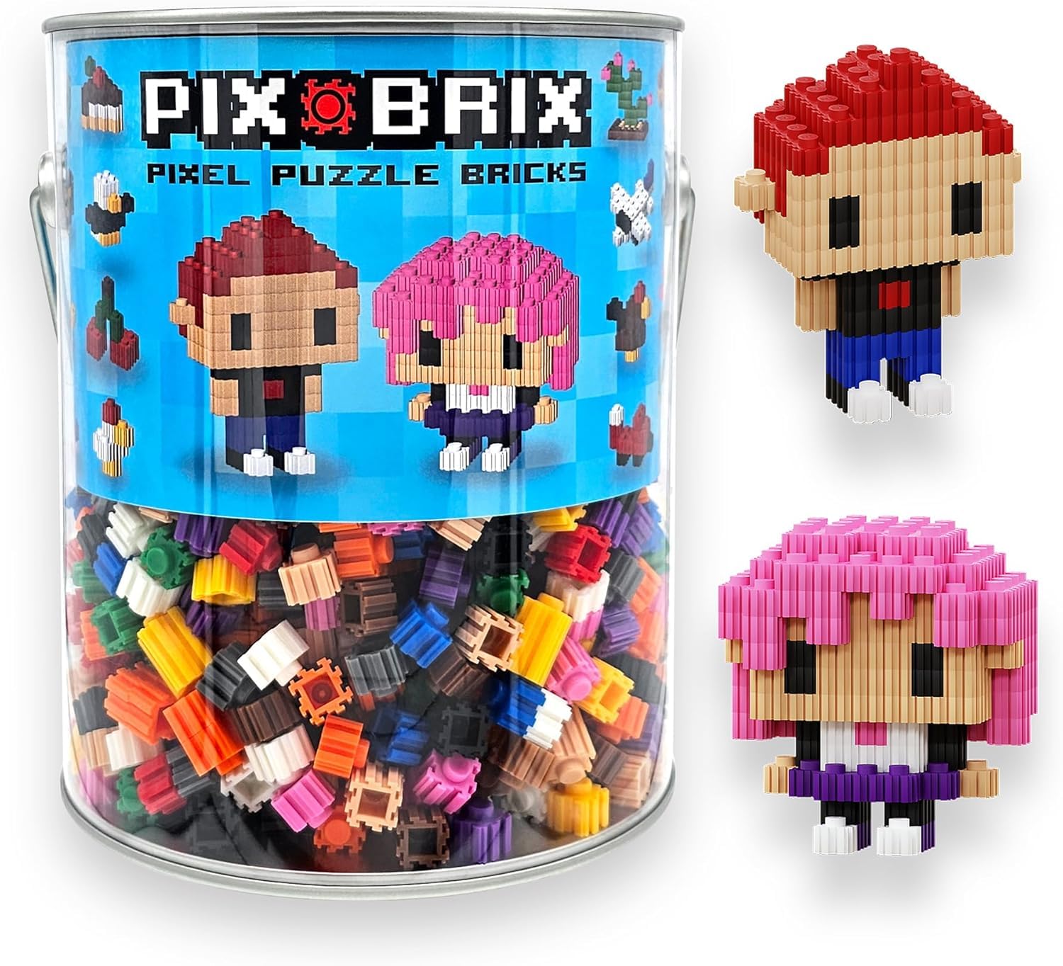Amazon.co.jp: Pix Brix ピクセルアートパズルブリックスバケット