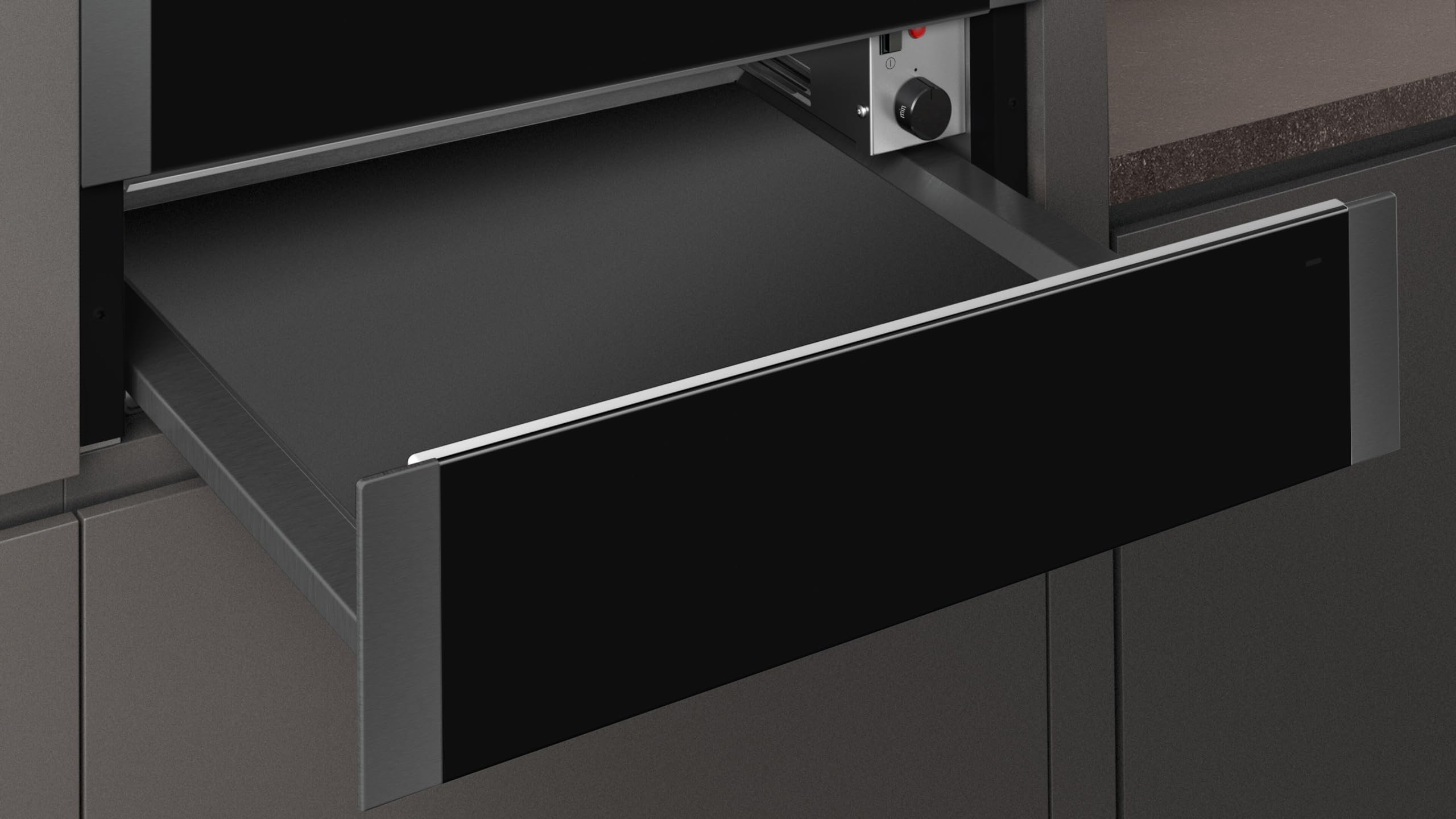 NEFF N1AHA01N0B Warming Drawer - Stainless Steel, Built-in — view 2