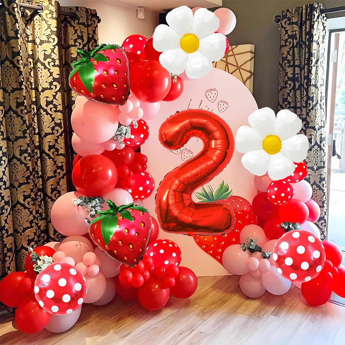 Butterfly Theme Girl Birthday Party Decorations Set 2nd Birthday Decorations  For Girl - Butterfly Theme Party Set With Balloons \u0026 Banner Butterfly Party  Theme, image size:1200x1200