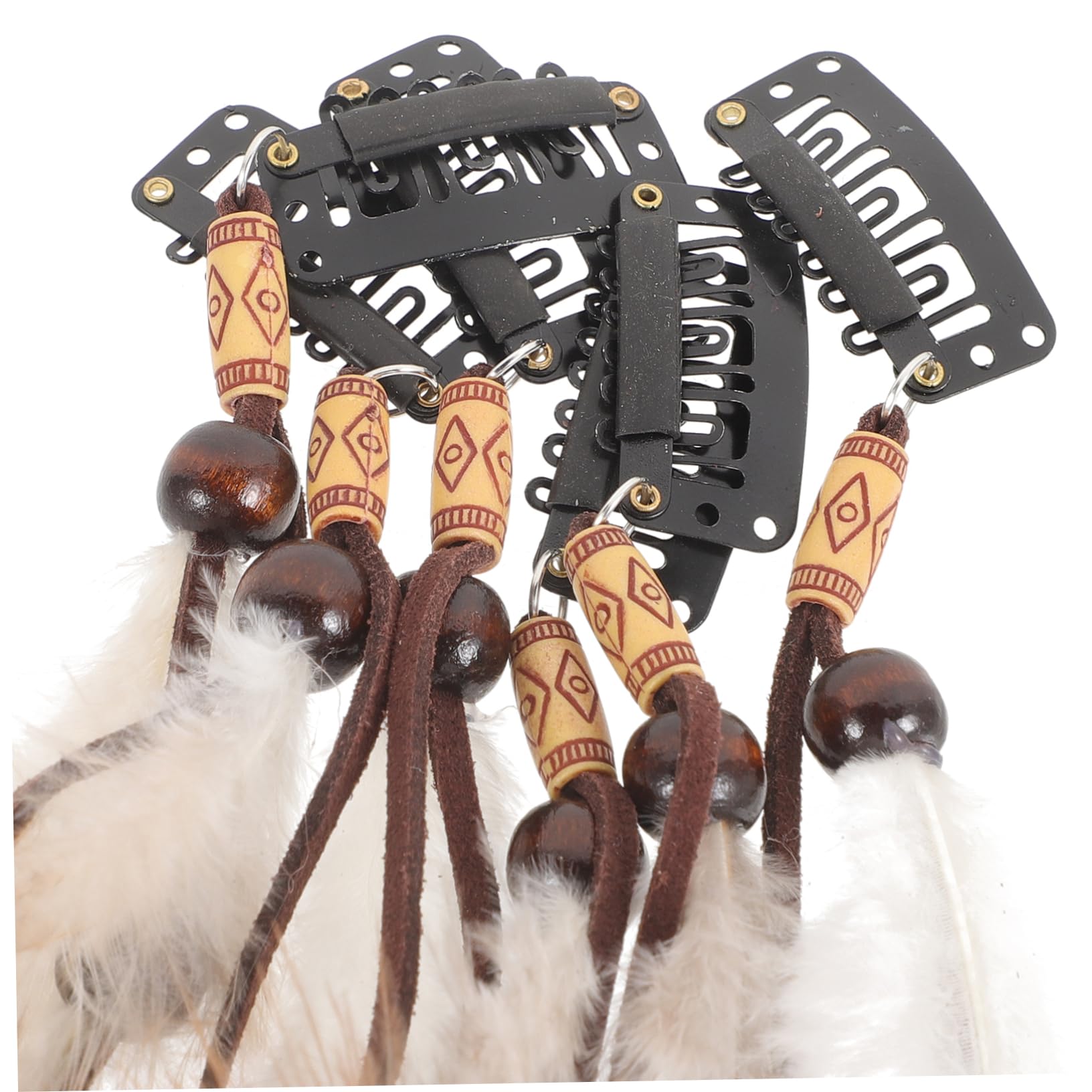 SHERCHPRY Fermaglio Vintage per a 6 Pezzi Accessori Etnici per Cosplay e Feste Clip per Acconciature Stile Boho per Carnevali