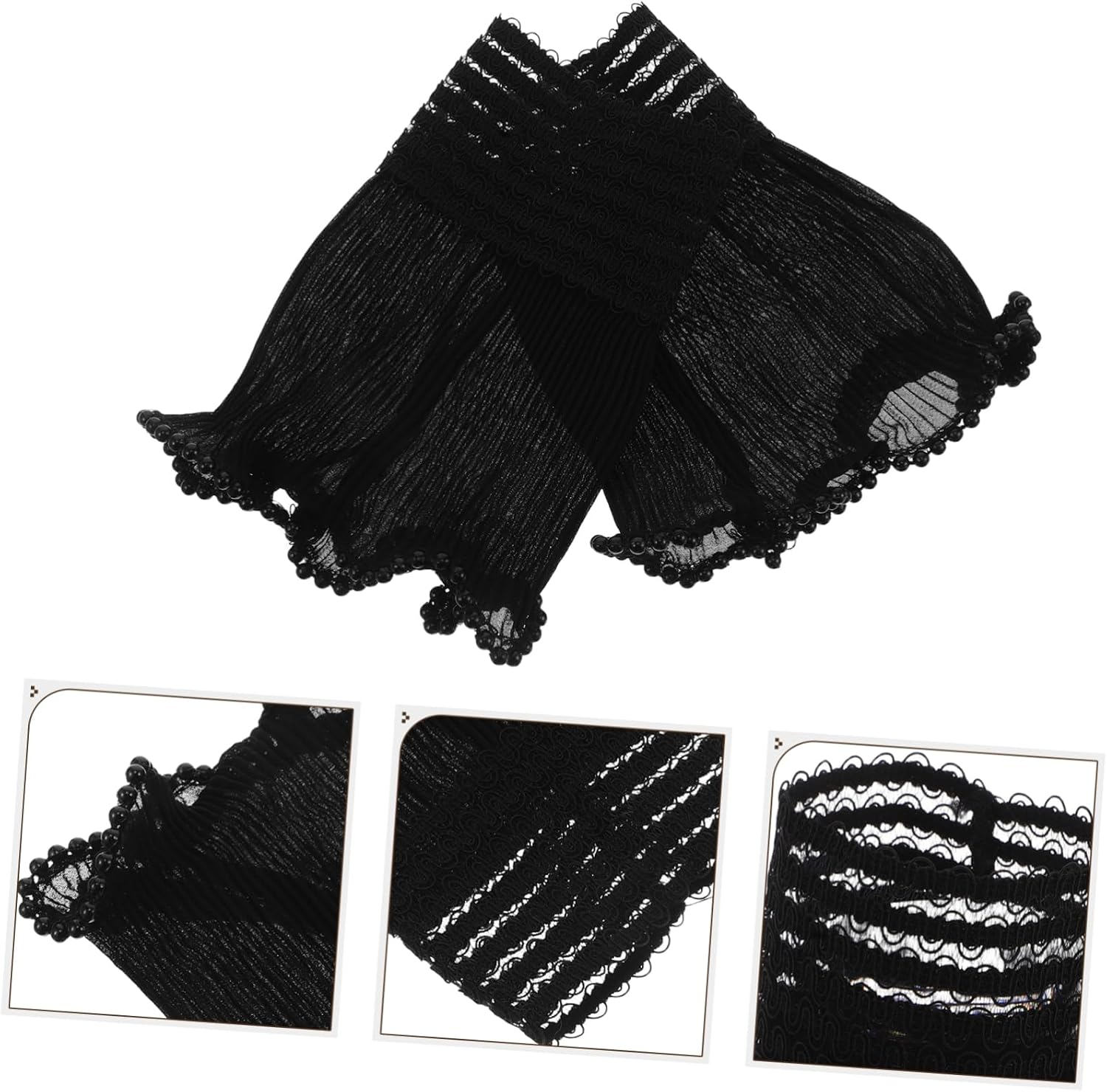 Lace Fake Sleeves Detachable Shirt Ladies Costume Accessories False Wrist Detachable Wedding Sleeves