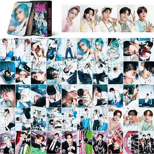Miniatura 2 de Stray Kids -Star Photocards 55 piezas 2023 8 nuevo álbum Star Lomo Card Set de regalo para fanáticos de SKZ mercancía Kpop para fans Stay Boys