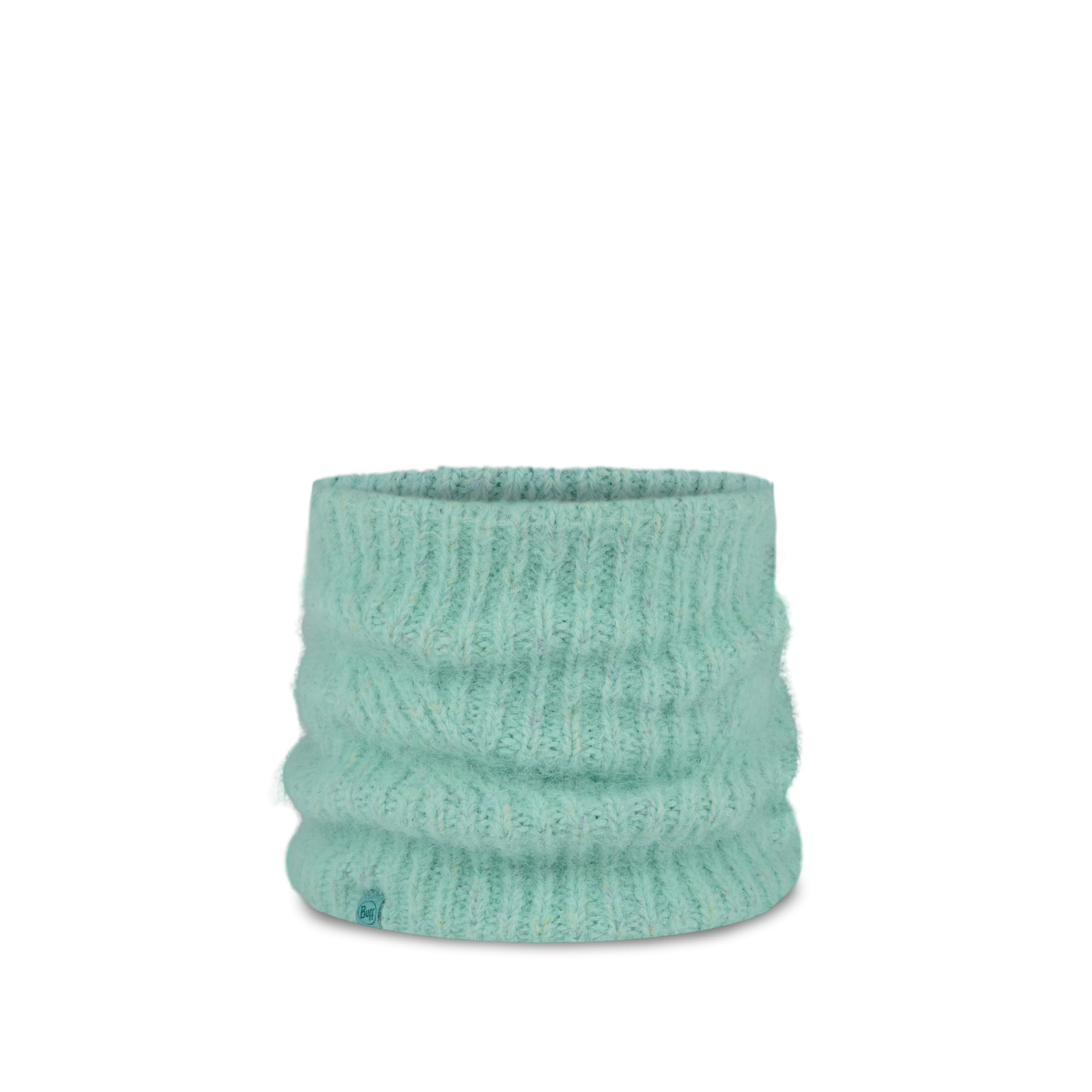 Buff®| Knitted & Fleece Neckwarmer Female Adult, Extreme Cold, Practical, Versatile, Fashionable, Thermal insulation, Comfortable,One Size, Green