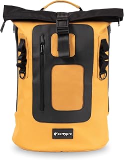 CarryPro MOJO V2.0-20L Everyday Laptop Backpack, Fits Up to 15.6 Inch Roll Top Laptop Bag for Office, College & Travel, Wa... Price In India
