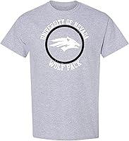 Vista 83 de UGP Campus Apparel AS04 - Camiseta con logotipo de círculo envejecido