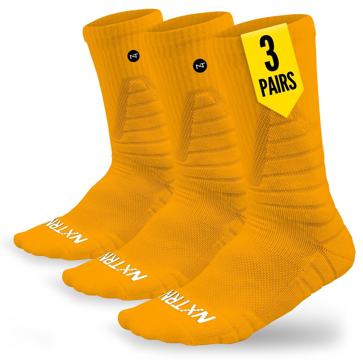 NXTRND Compression Sports Crew Socks for Men