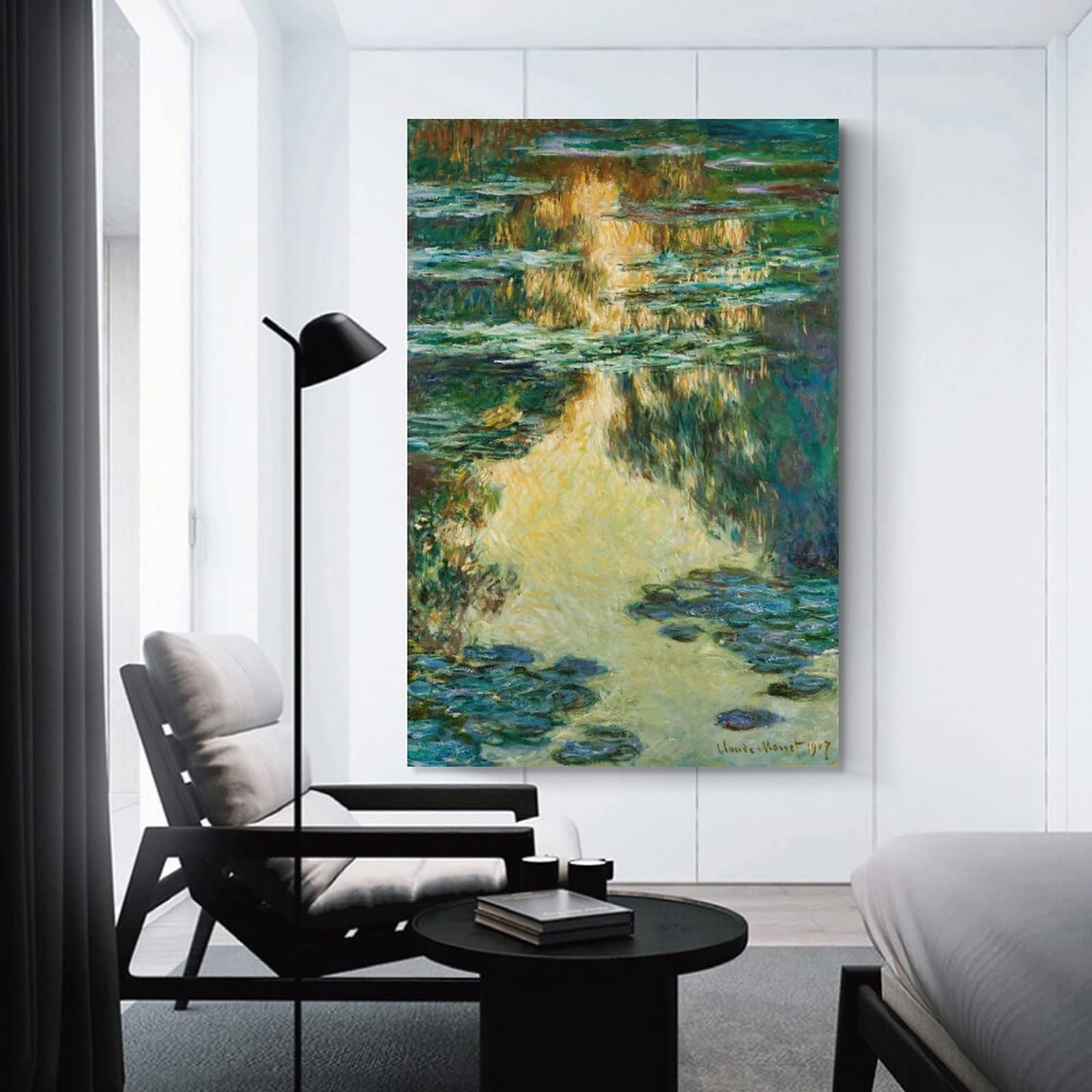 Amazon.co.jp: Claude Monetクロード・モネ 名画の数々ポスター『睡蓮