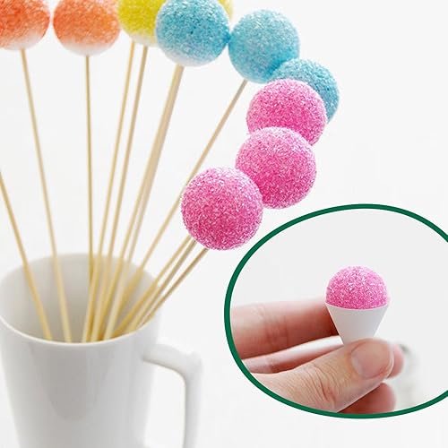Miniatura 6 de SBYURE 100 bolas de espuma para manualidades, 0.79 pulgadas, bola de espuma de poliestireno blanca para manualidades, adornos, hogar, proyectos