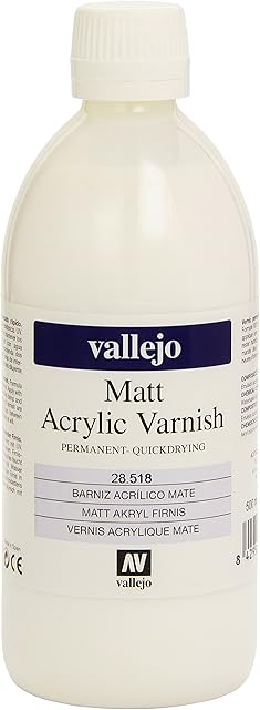 Vallejo Model Color 500 ml Matt Acrylic Varnish