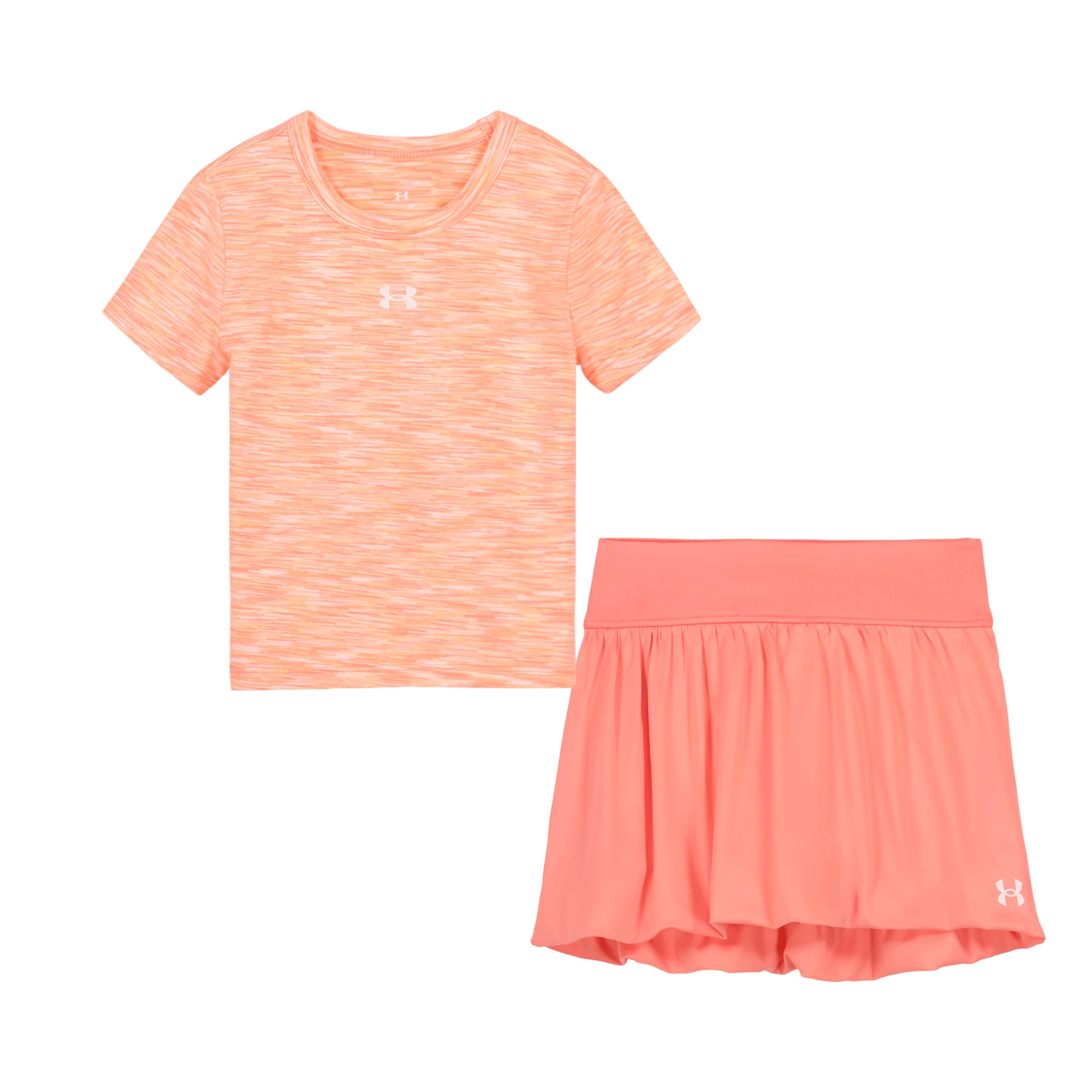 Under Armour Girl's 2-piece Short Sleeve Tee and Skort Set