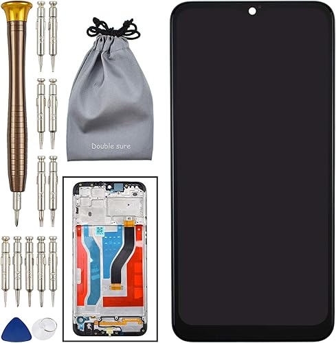 Pantalla táctil digitalizador pantalla LCD de vidrio con marco de borde reemplazo para Samsung Galaxy A10s negro SM-A107F SM-A107M