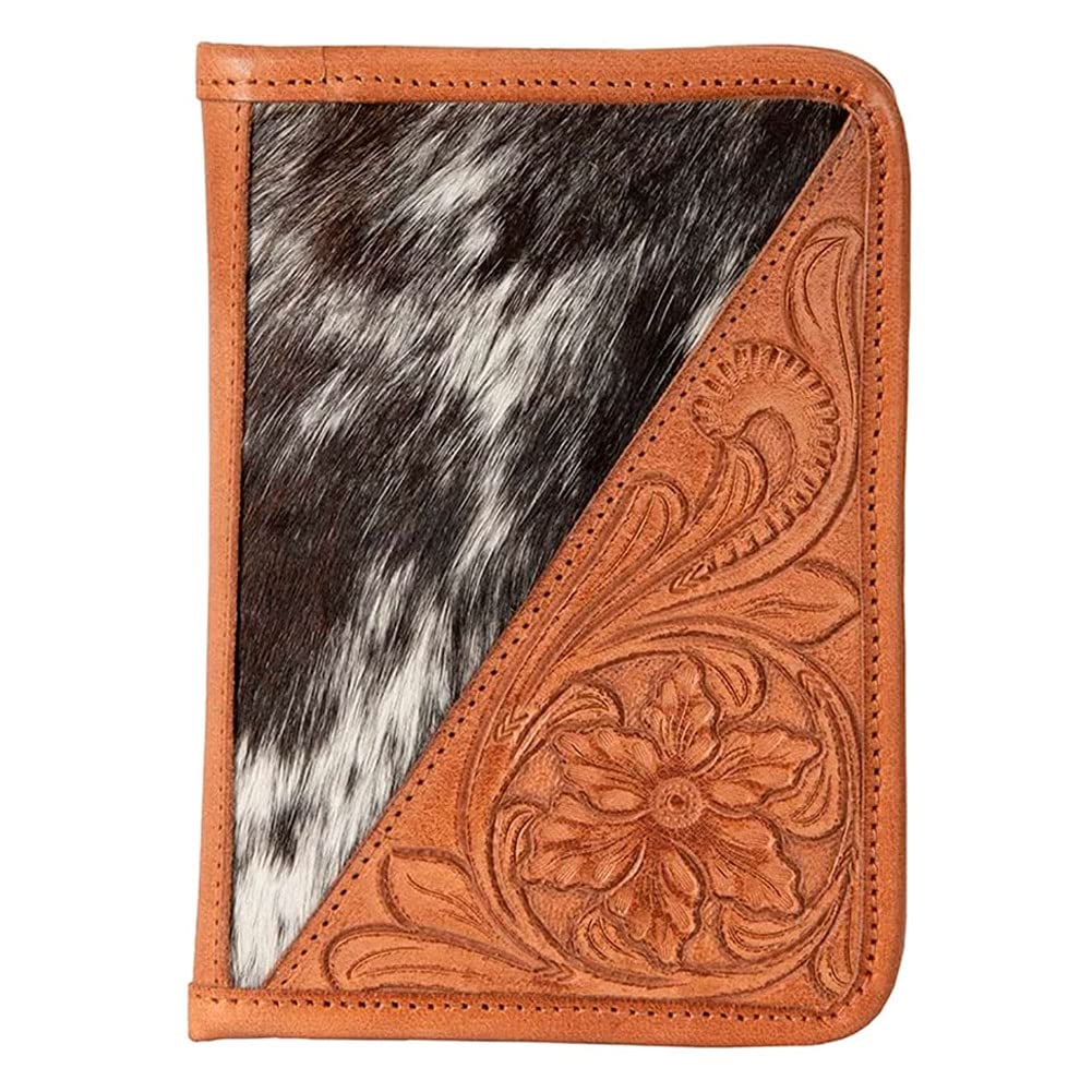 STS Ranchwear Everyday Western Style Full Grain Leather Yipee Kiyay Collection Magnetic Wallet, Multi
