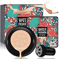 Vista 1 de Air Cushion CC - Base de maquillaje de cabeza de hongo, crema BB hidratante de larga duración, corrector mate de larga duración, base de maquillaje