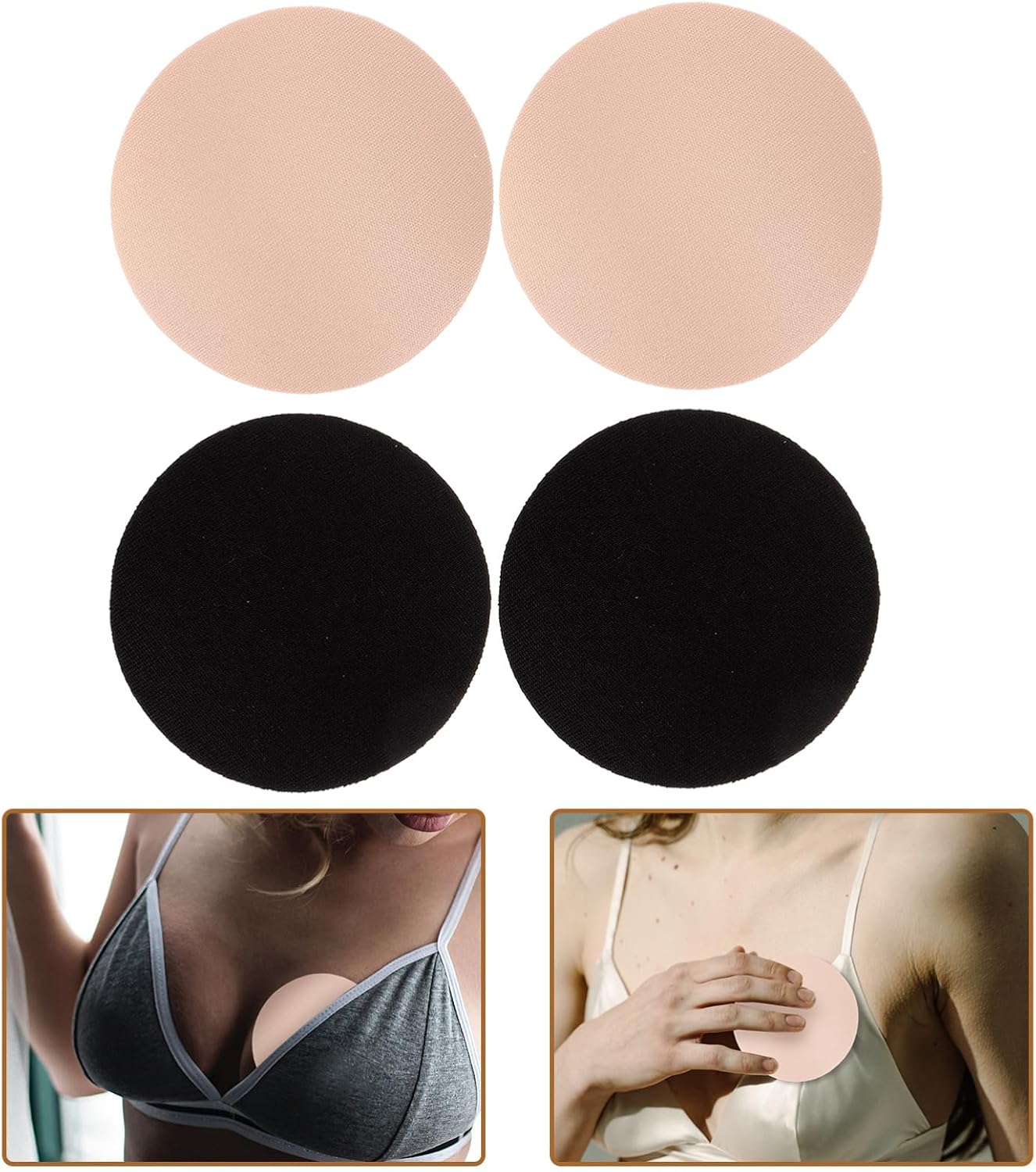 6pairs Breast Milk Catcher Pads Reusable Nursing Pads Cotton Lactation Covers Nipple Pasties Pack for Women Leak Comfortable