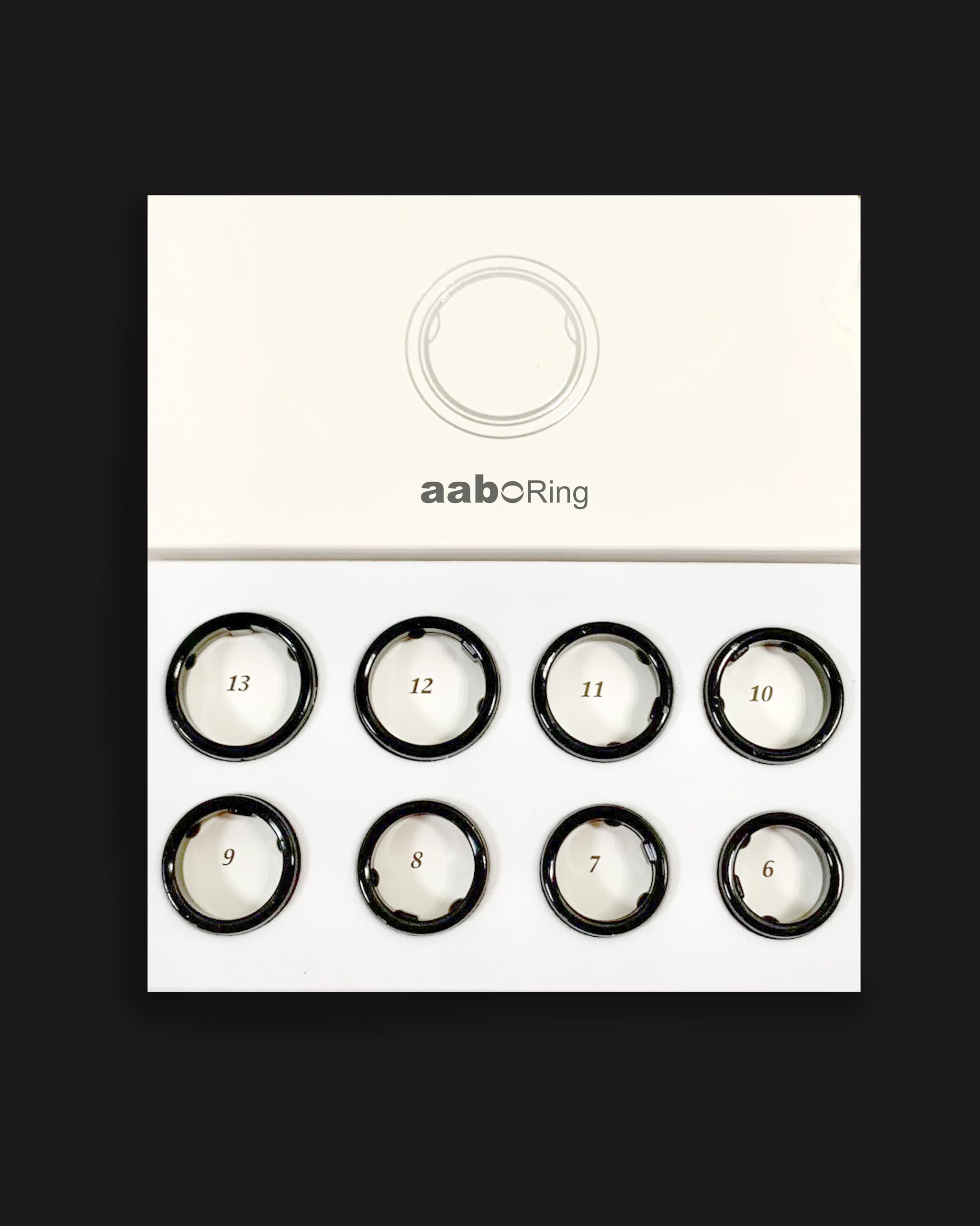 aaboRing Sizing Kit for Finger - Try Before You Buy - Accurate Finger Fit for Adults - Choose from Sizes US 6 to US 13 - Wear-Test Fit for Comfort & Performance