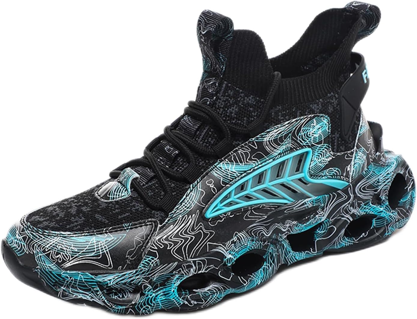 GSIGUL Running Shoes for Men Blade Fashion Sneakers Lightweight Athletic Gym Tennis Walking Casual Shoes