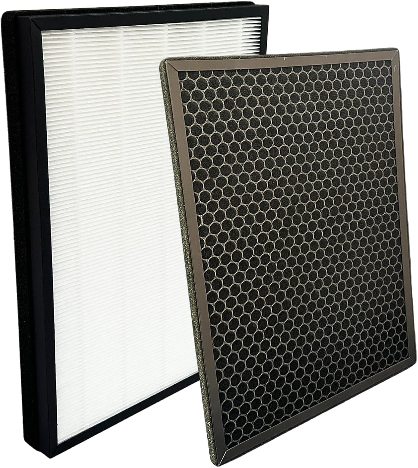 FP-A80UW FP-A60UW Replacement Filter Compatible with Sharp Air Purifier, Replace Part Number FZ-A80HFU, FZ-A60HFU, FZ-A80DFU, HEPA & Activated Carbon Filter Set