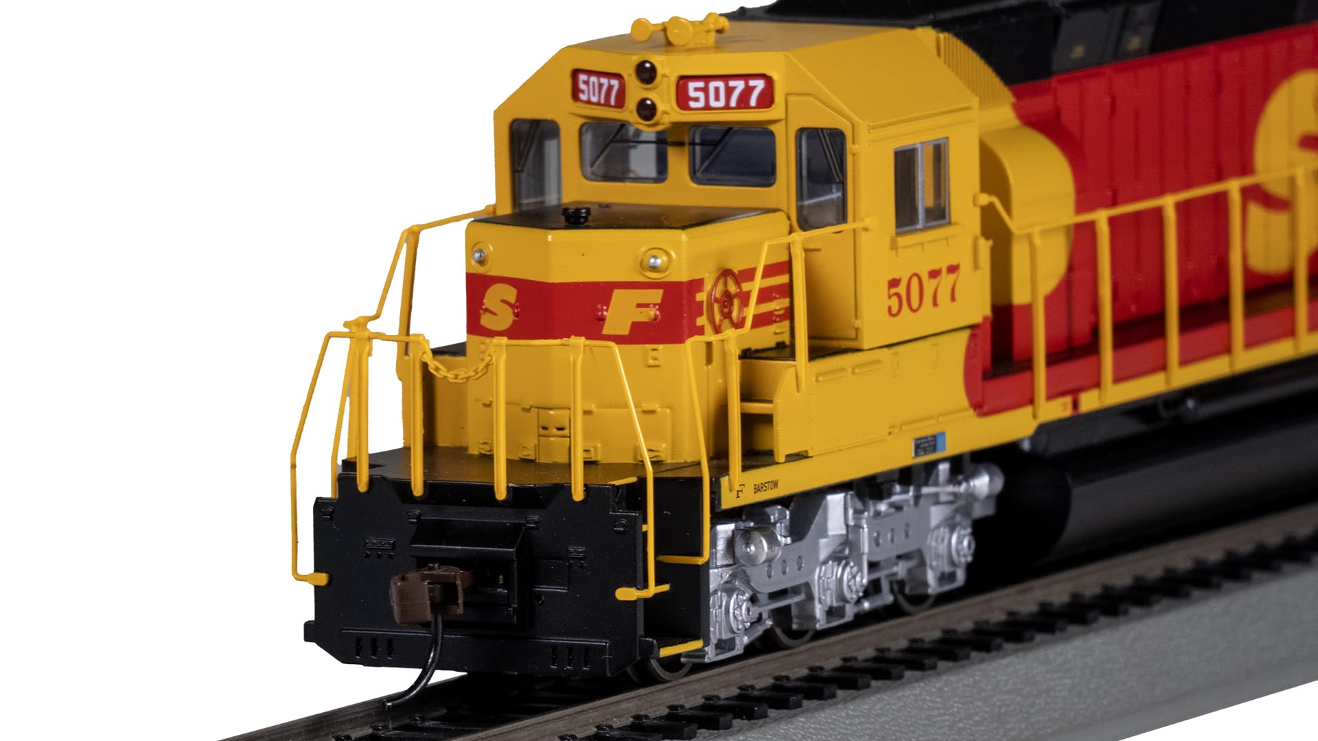 Bachmann Trains - SD40-2 DCC Locomotora diésel equipada con valor de sonido - Santa FE #5077 (rojo y amarillo) - Escala HO