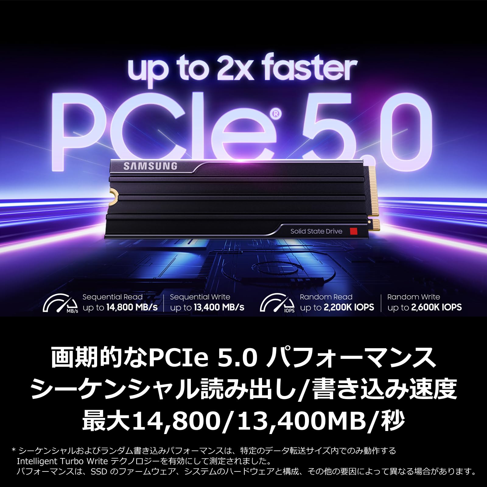 Amazon | Samsung 9100 PRO ヒートシンクモデル 2TB PCIe 5.0(最大転送