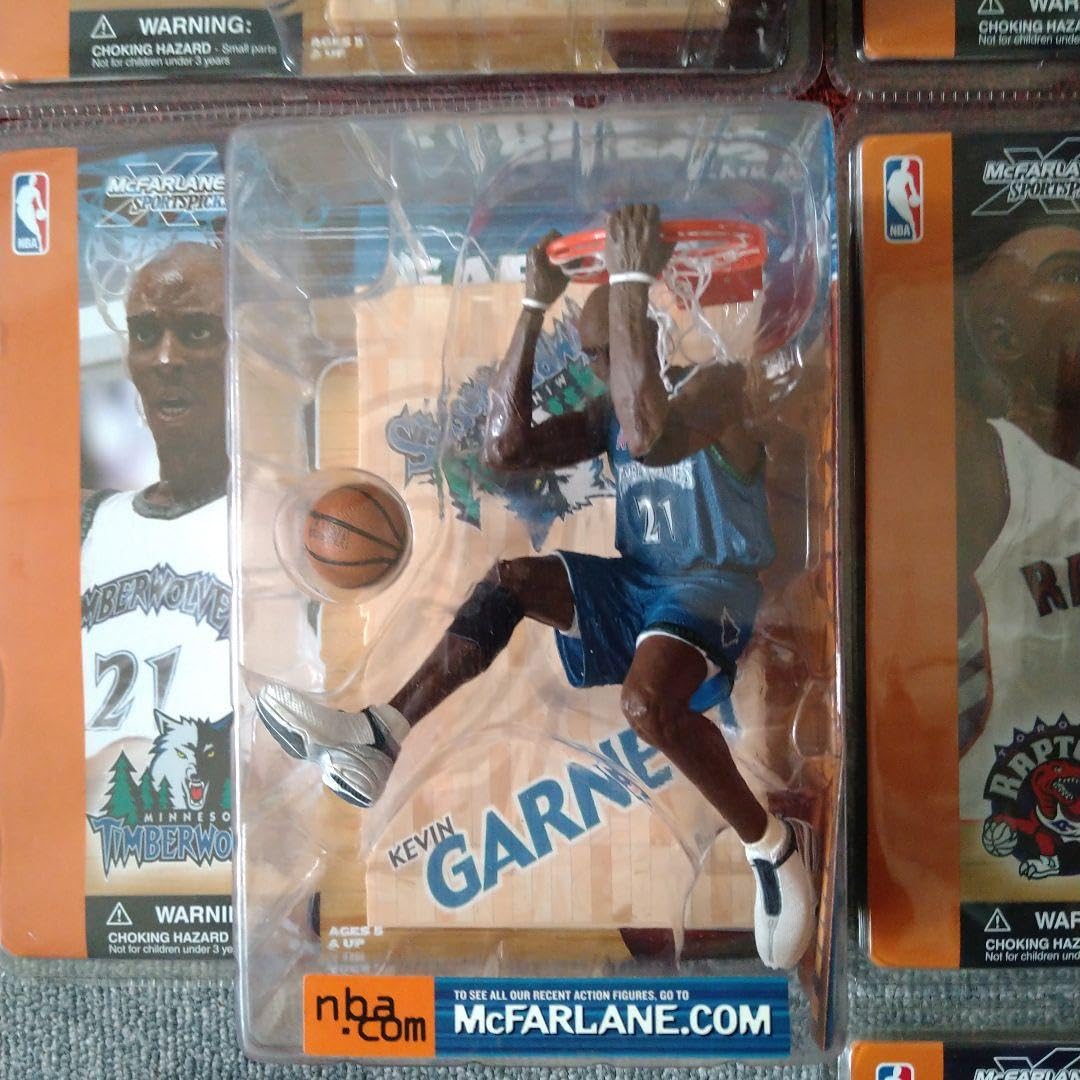 NBAマクファーレン シリーズ 1 7体セット コンプリート 色違い 口開