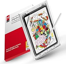 bersem 2 Pack Paperfeel (AlignGuard Pro) Screen Protector Compatible with iPad A16 11th / 10th Generation (2025/2022), Crafted for Natural Writing, High Sensitivity, Less Reflection