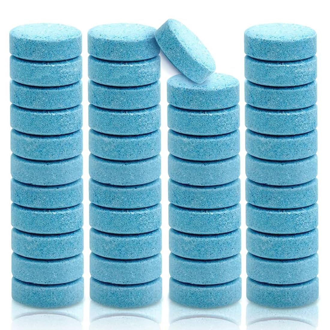 Pastiglie concentrate per lavavetri 60 pezzi per auto, finestre, piastrelle