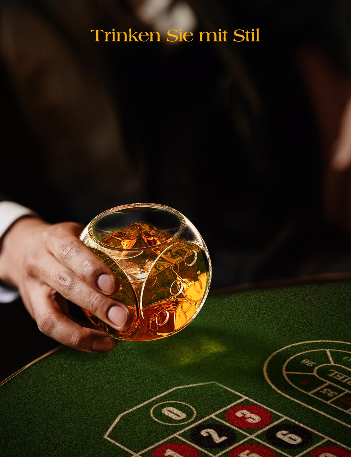 Kollea Whiskey Dekanter Sets für Männer, einzigartige Jahrestag Geburtstag Geschenkideen für ihn Ehemann Großvater